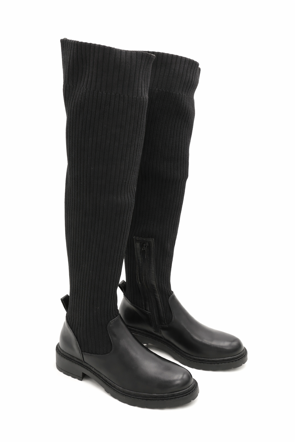 StulpenOverknees Stiefel D-86  / Schwarz Art. 13899